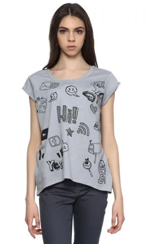39603 Couple Heather T-Shirt - Grey