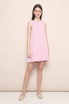 Avenir Sleeveless Shift Dress Pink