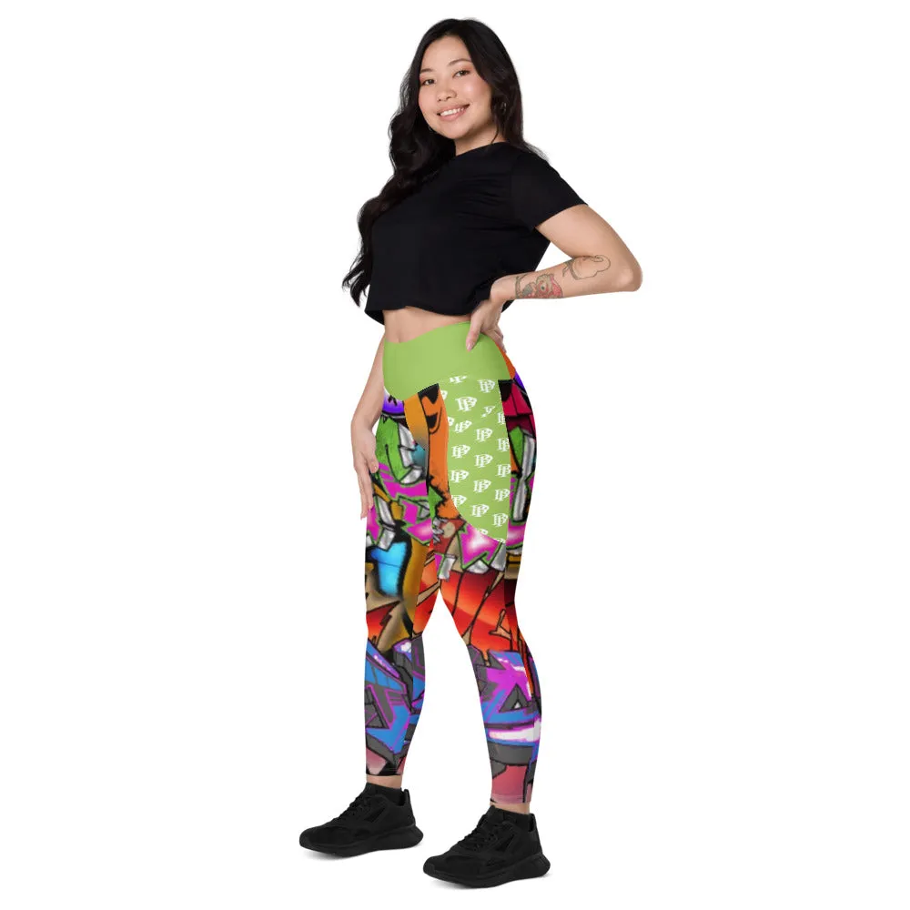 Black Paper - Leggings STREET ART