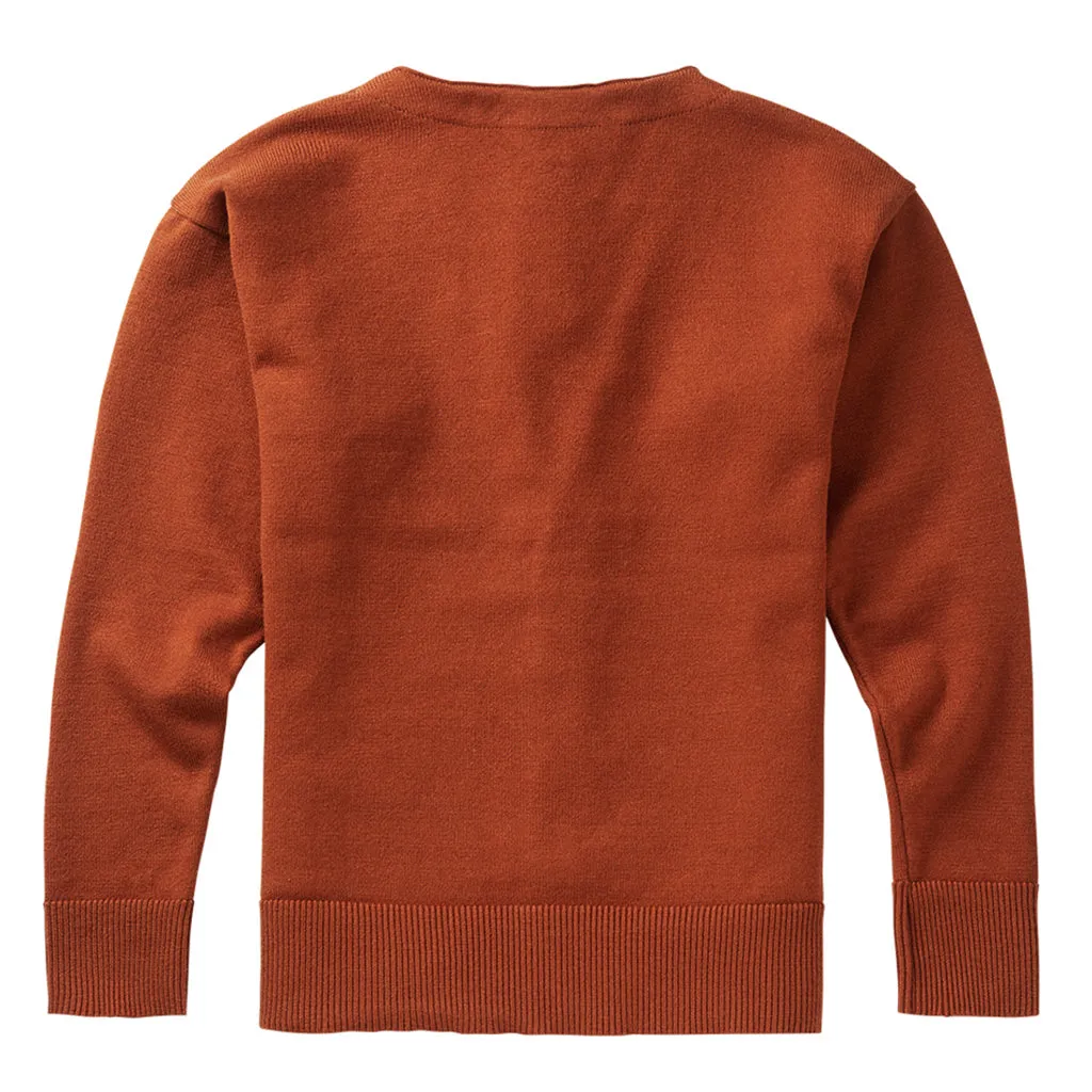 Cardigan Dark Ginger