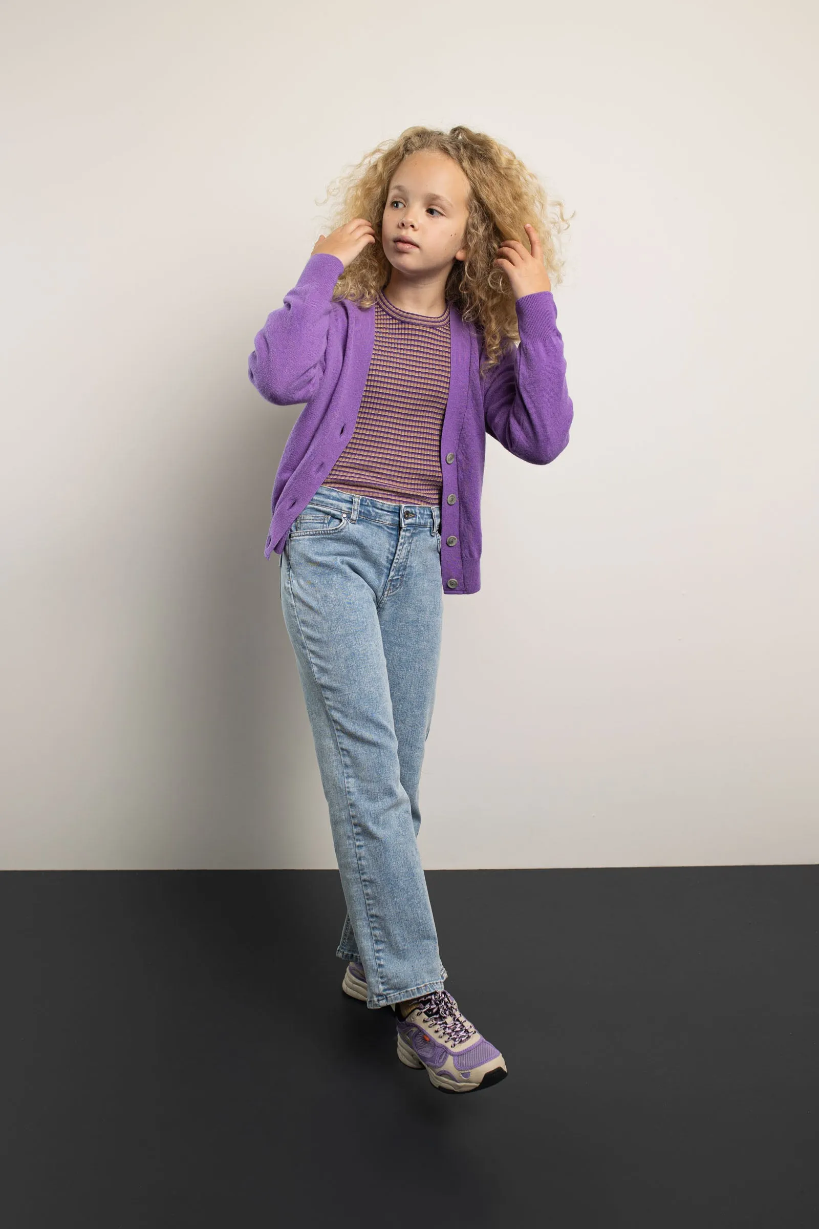 Cardigan Knit Lilac