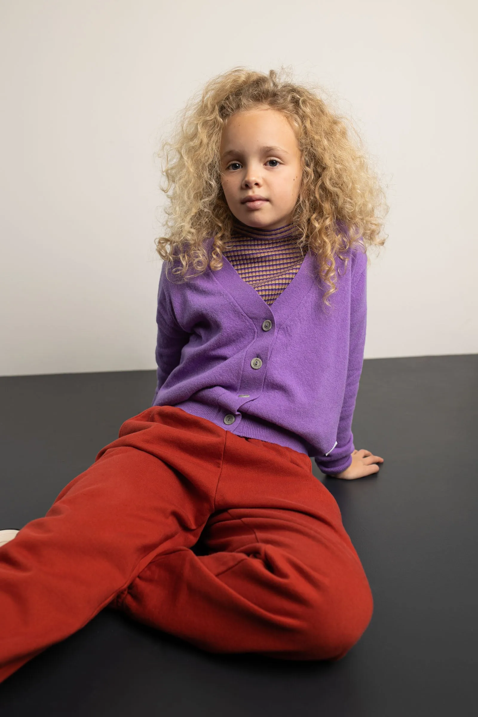 Cardigan Knit Lilac