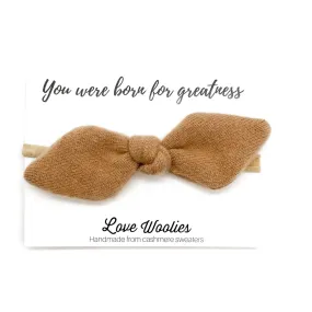 CASHMERE BABY BOW | Brynn