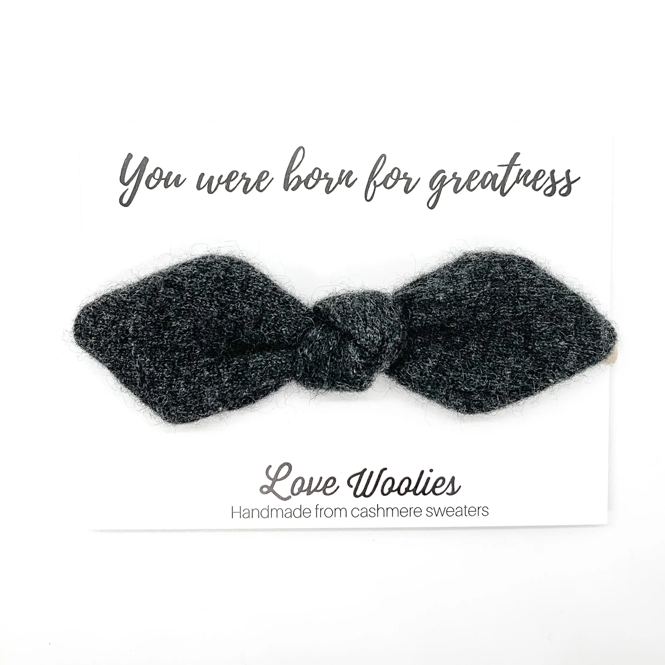 CASHMERE BABY BOW | Julie