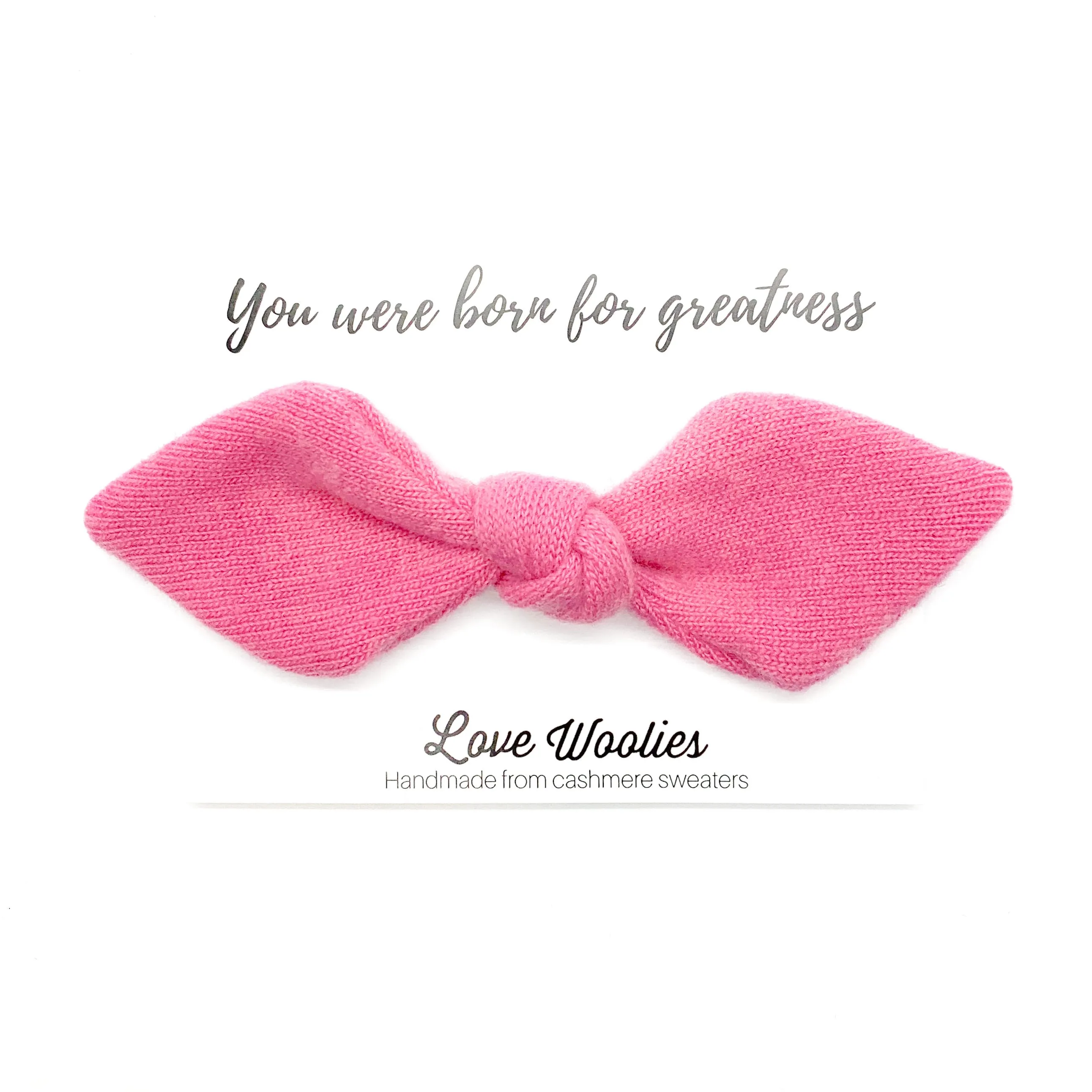 CASHMERE PINK BABY BOW | Kiley