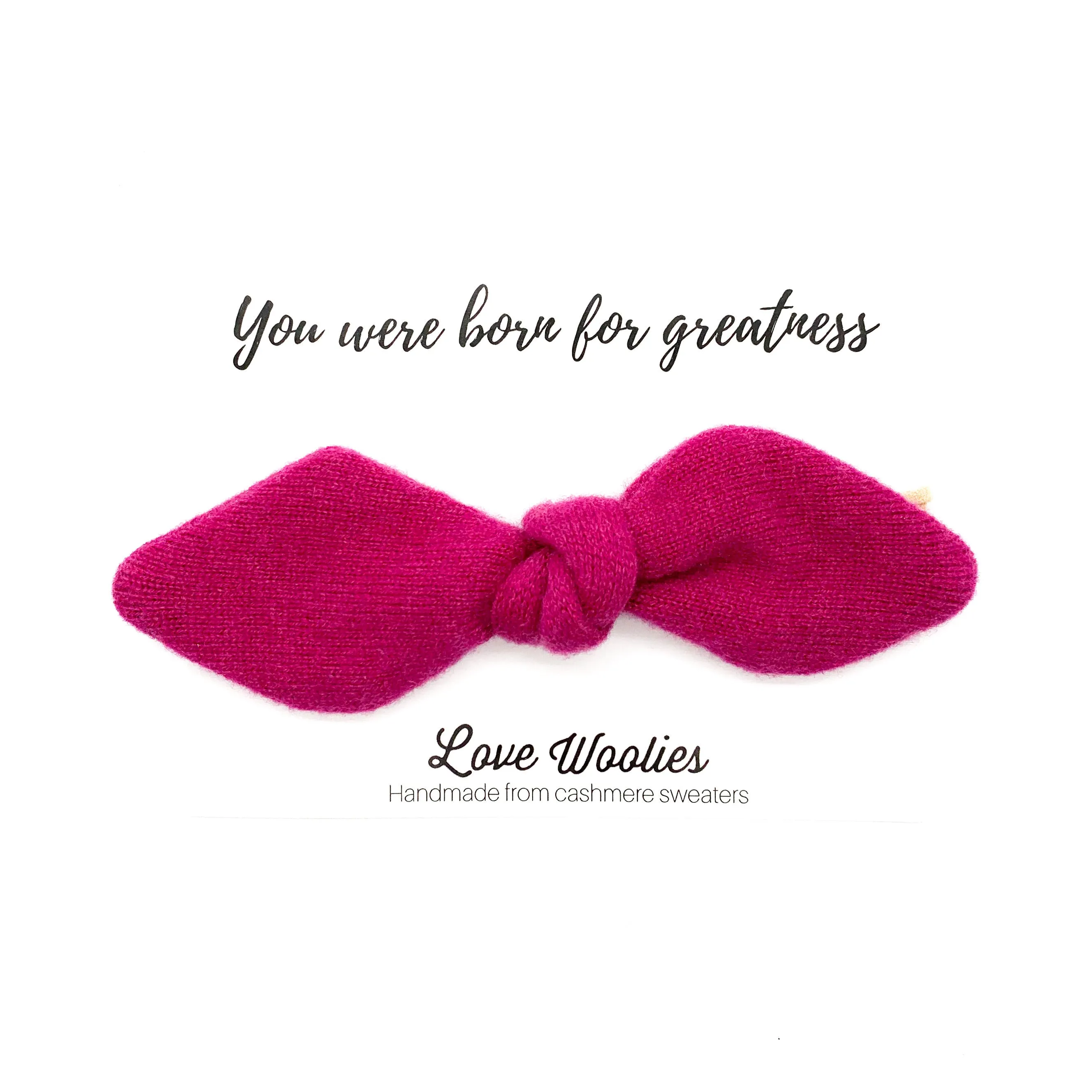 CASHMERE PINK BABY BOW | Marigold