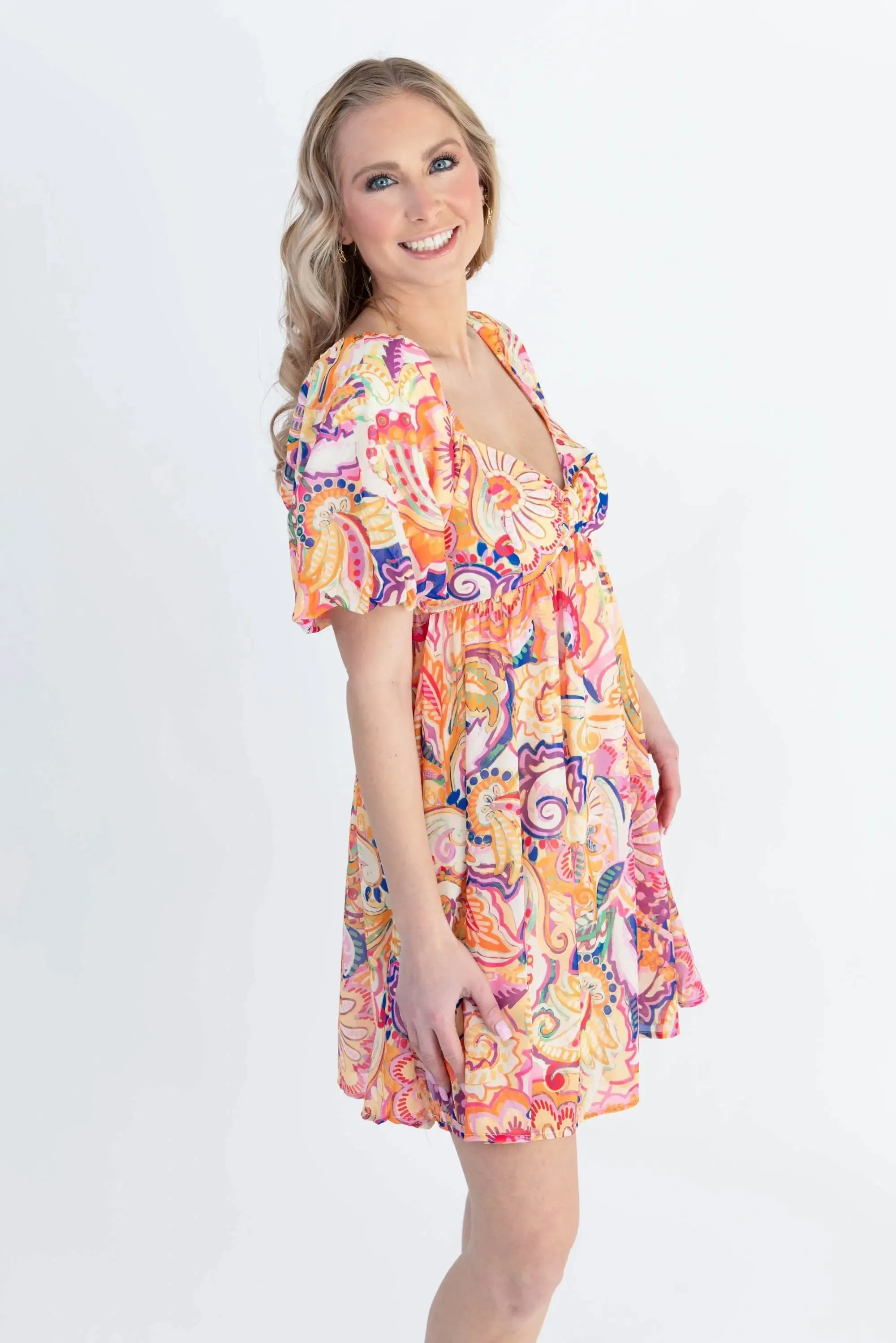 Create Your Sunshine Mini Dress