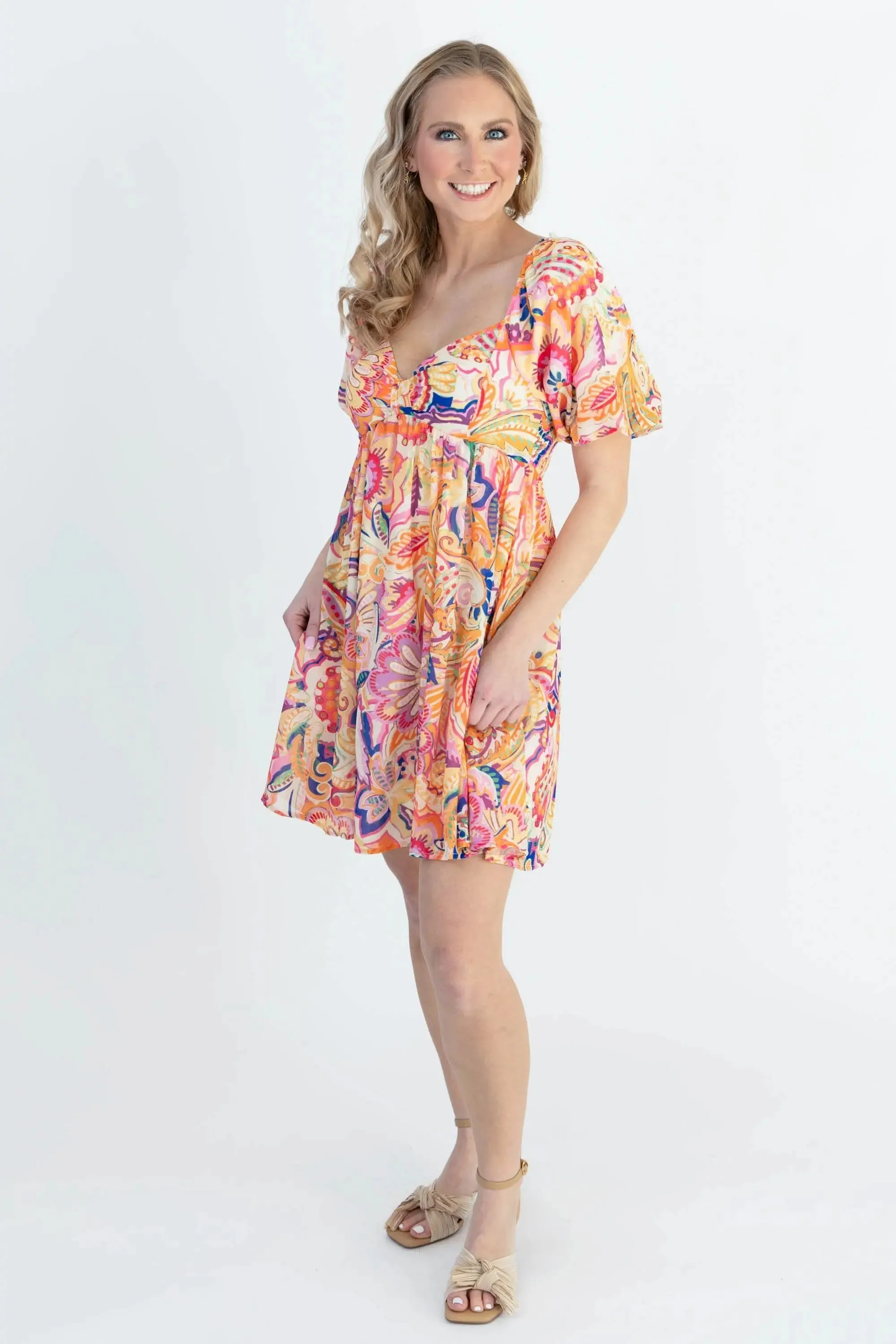 Create Your Sunshine Mini Dress