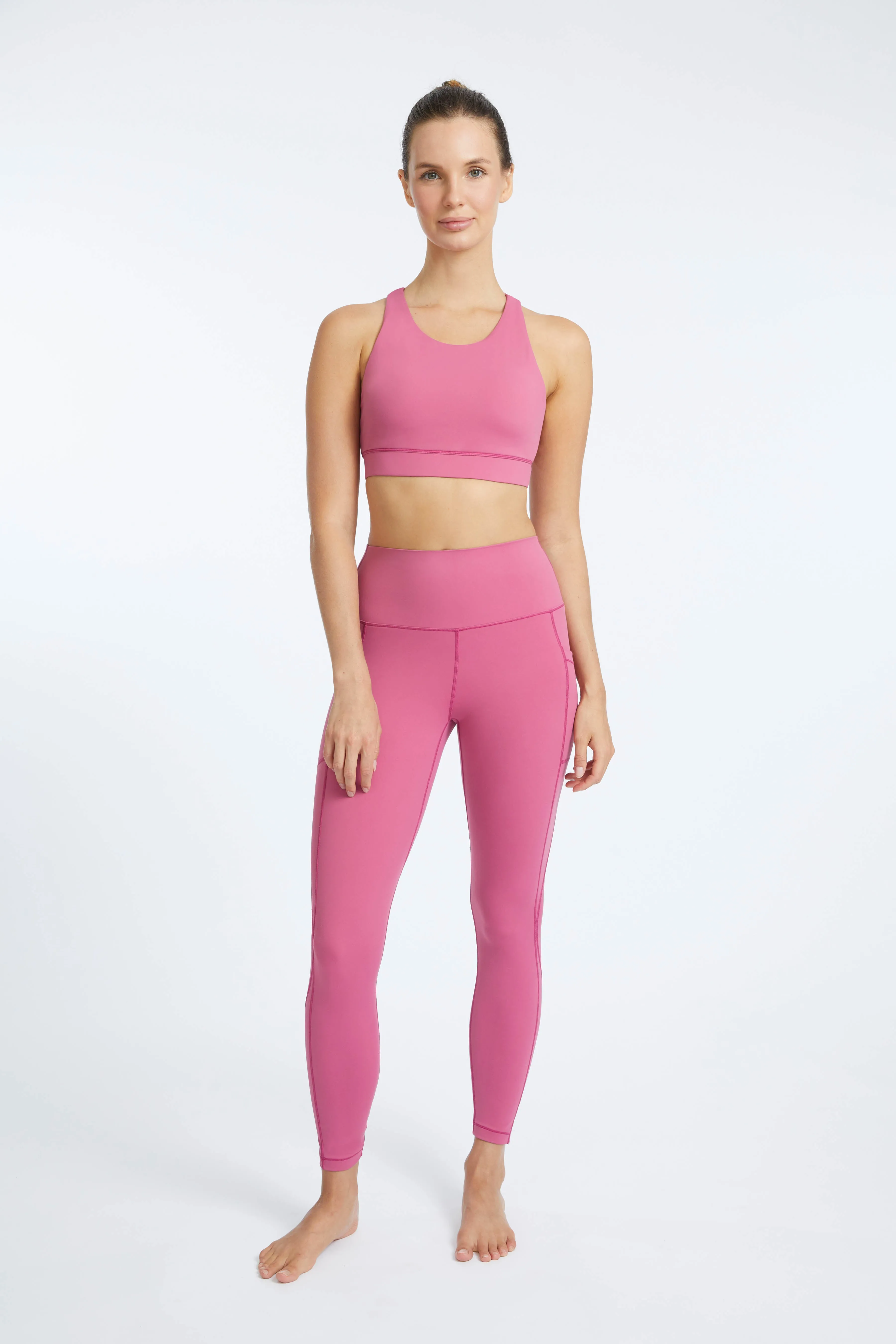 Curved Seam Side Legging