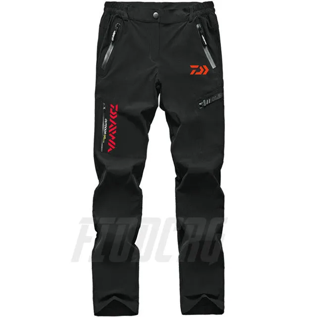Daiwa Fish Pants Outdoor Quick Dry Pants Men Summer Breathable Camping Trousers Removable Shorts Trekking Hunting Fishing Pants