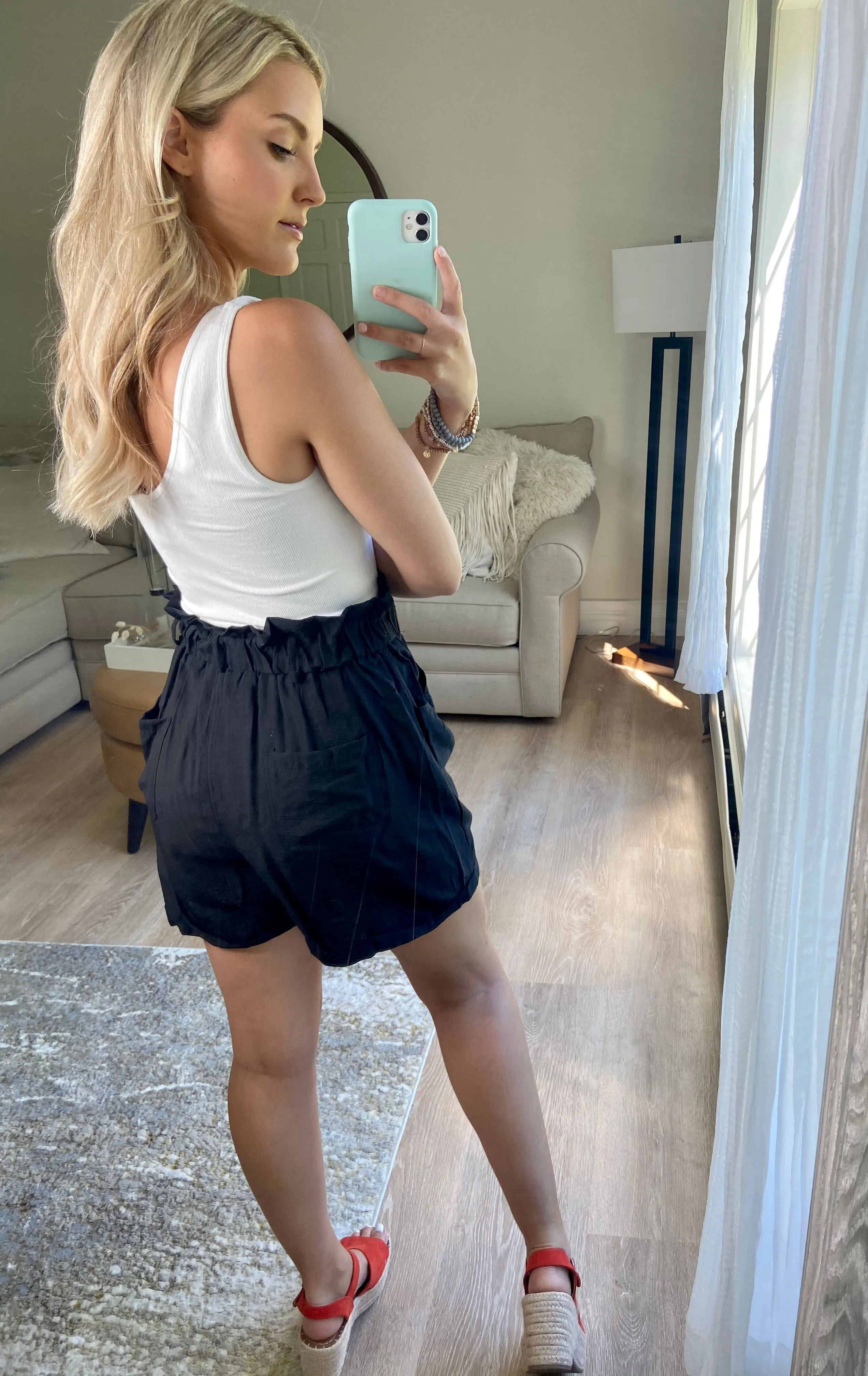 Dress It Up Paperbag Shorts