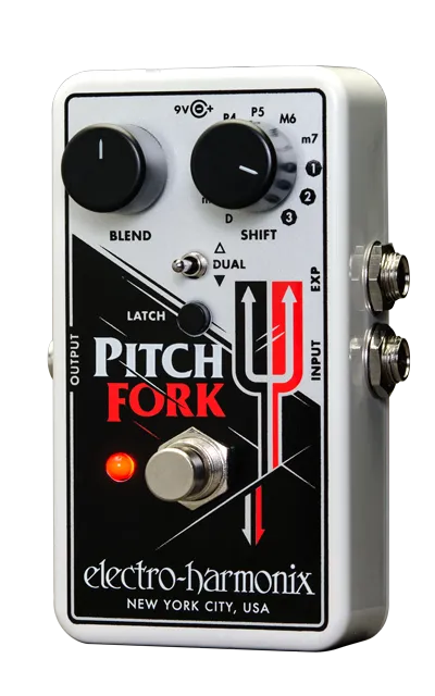 Electro-Harmonix Pitch Fork Polyphonic Pitch Shifter Effects Pedal