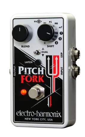 Electro-Harmonix Pitch Fork Polyphonic Pitch Shifter Effects Pedal