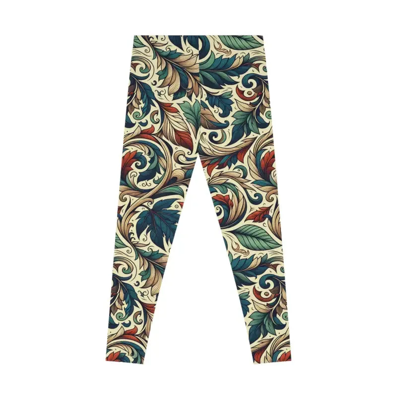 Fall Leaves Womens Spandex Leggings