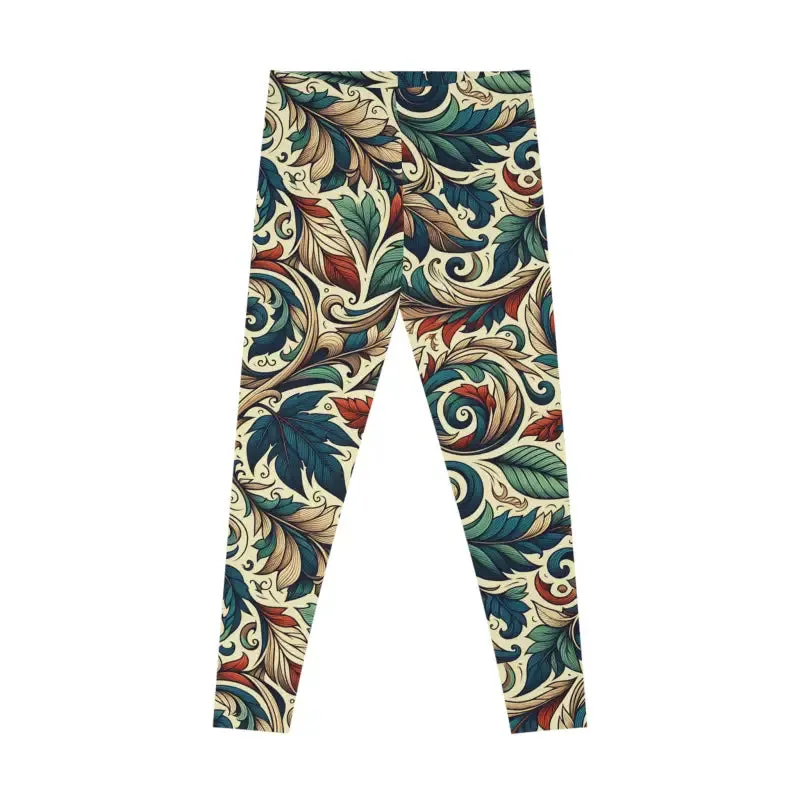 Fall Leaves Womens Spandex Leggings