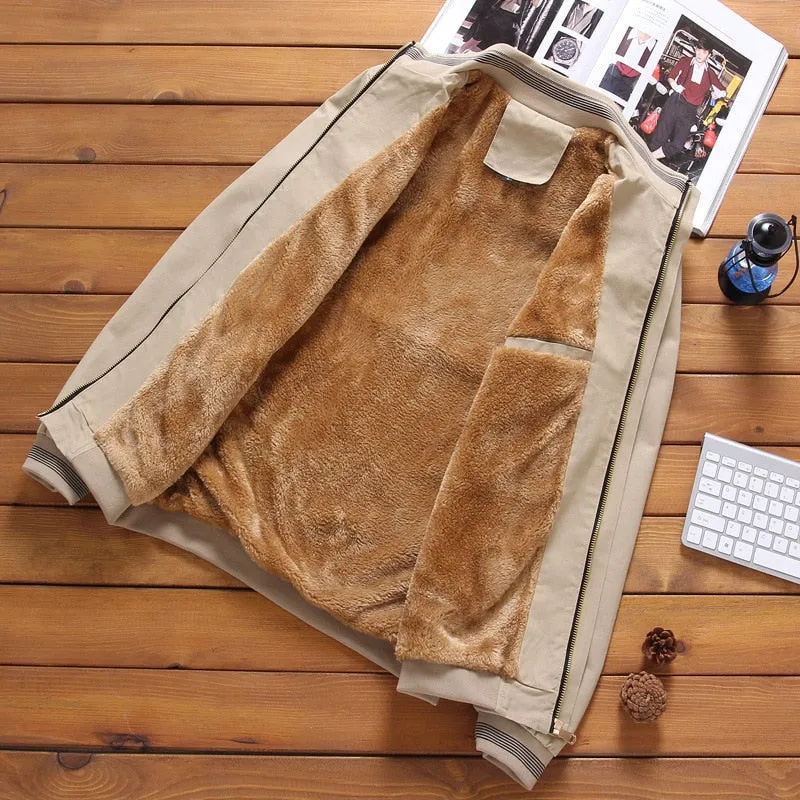 Fleece Bomber Jacket