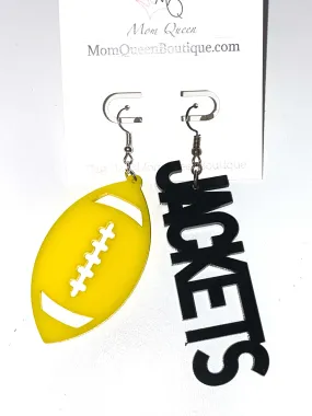 #GoJackets Earrings