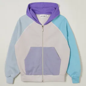 Hoodie Colourblock Cloud