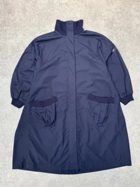 Issey Miyake Knitted Edge Navy Painters Smock