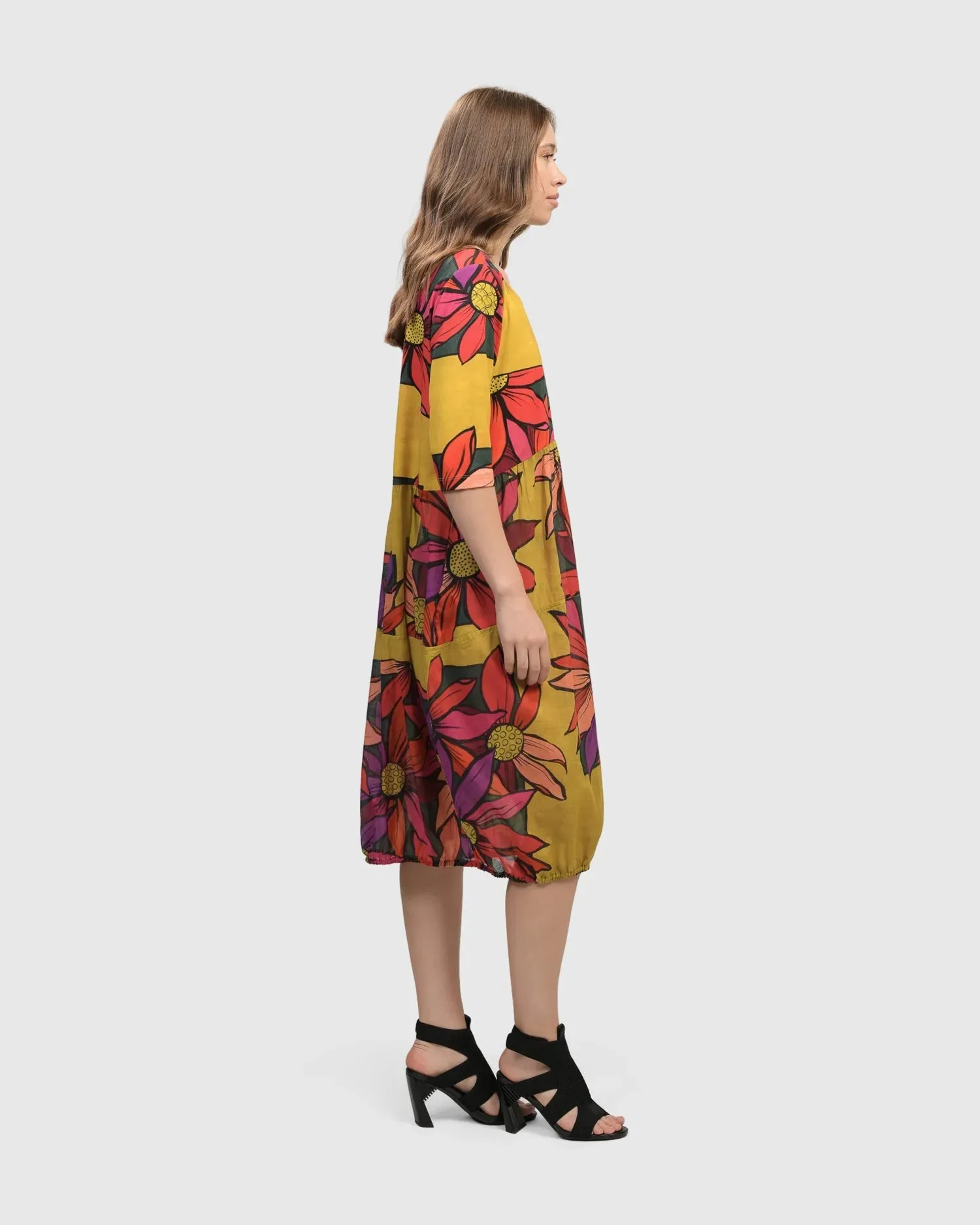 Jasmine Relaxed Dress, Bouquet