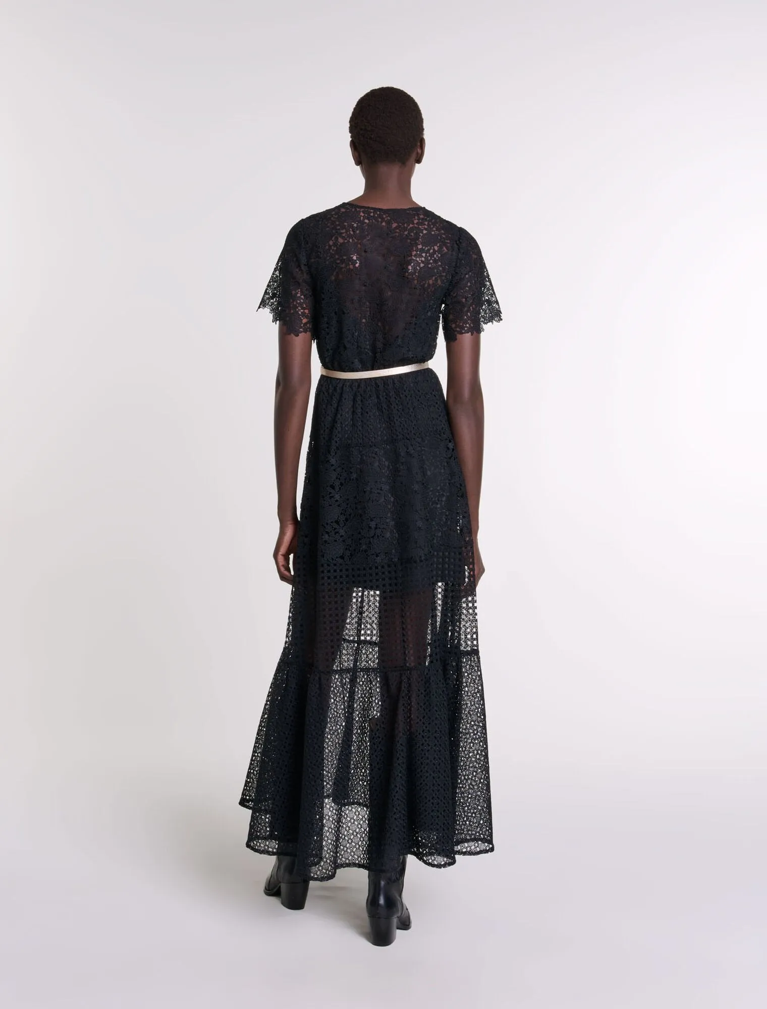 Lace maxi dress