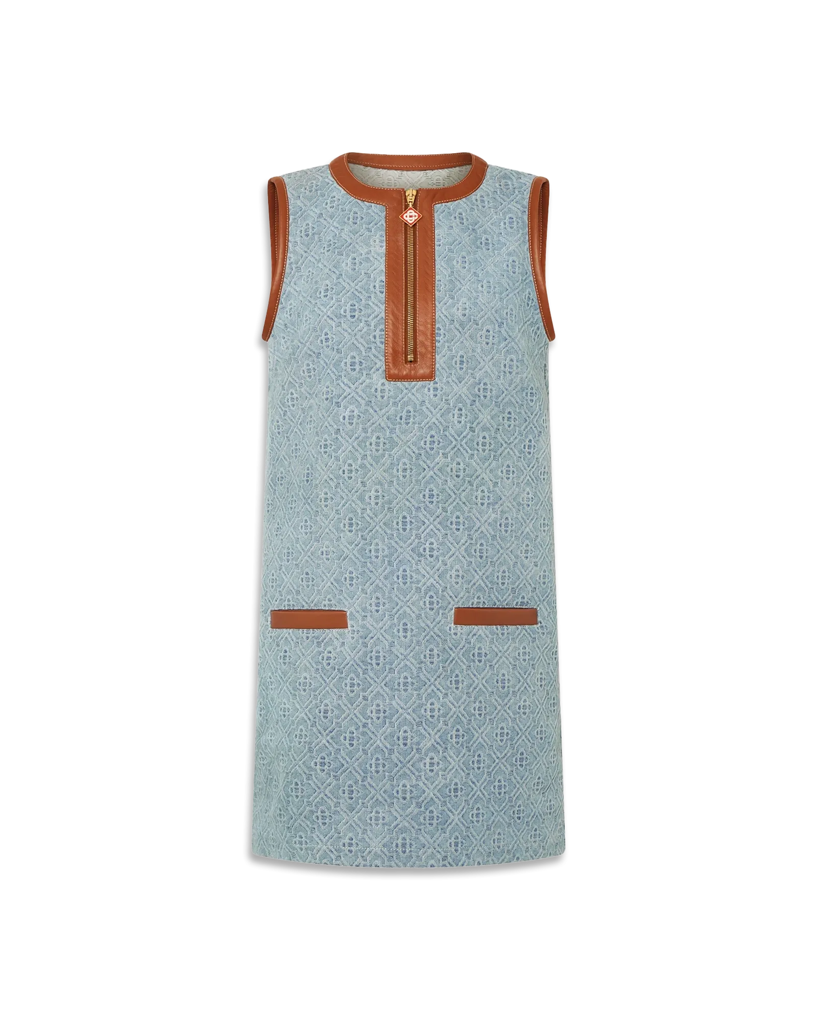 Monogram Denim Dress
