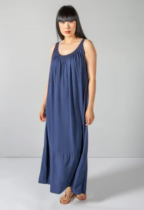 Navy  Relaxed Fit Summer Dress