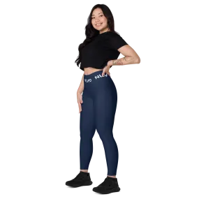 NLVFD Leggings with pockets - Blue
