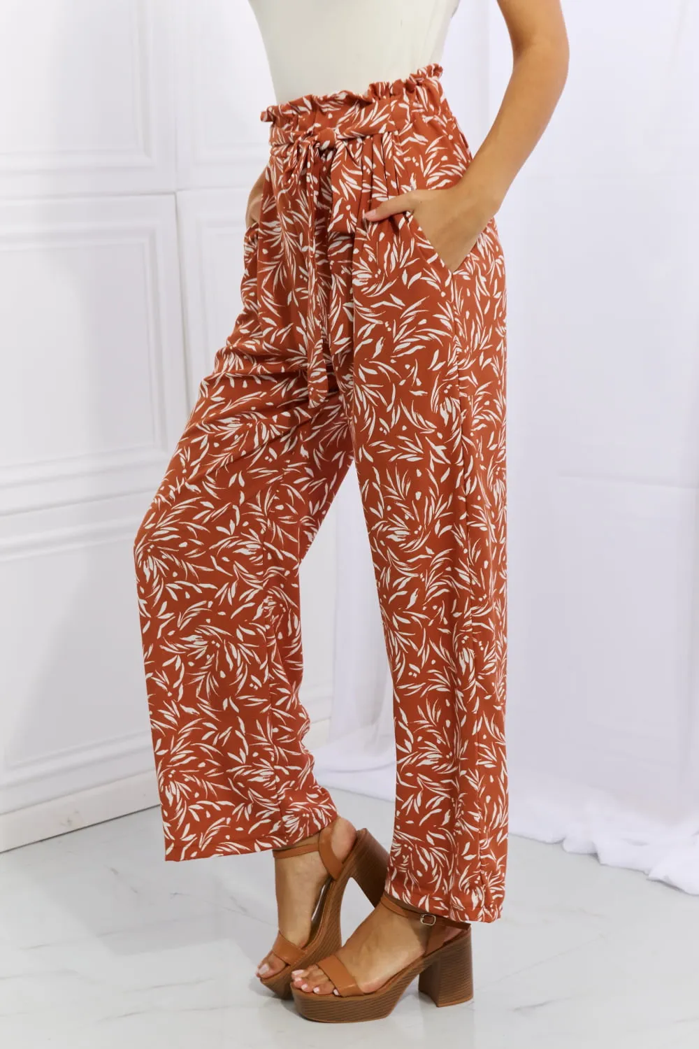 Pants - "Heimish" Geometric Printed