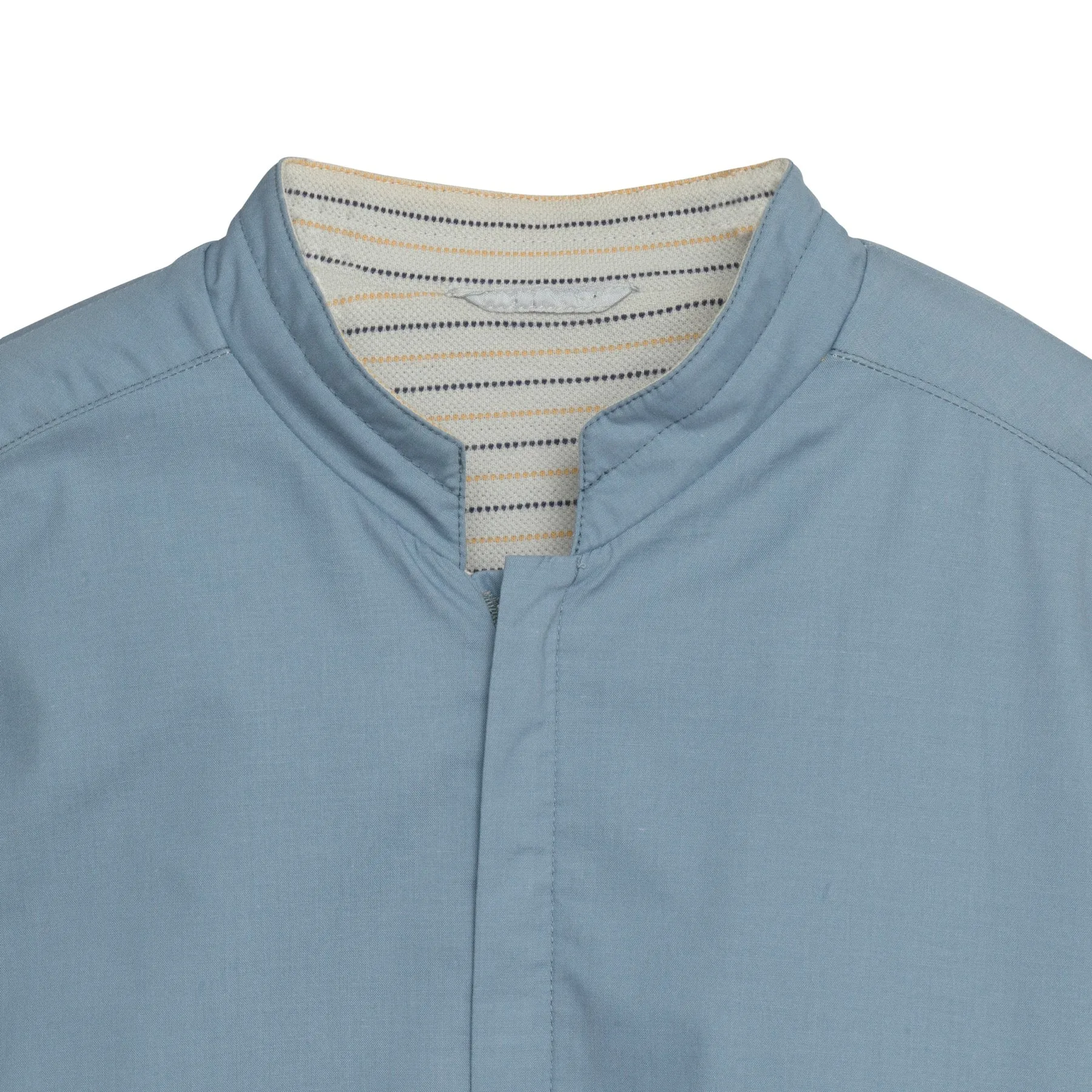 Plain Weave Saddle Sleeve Nehru Bomber