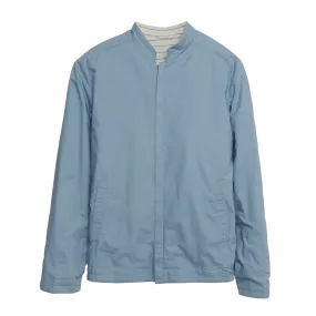 Plain Weave Saddle Sleeve Nehru Bomber
