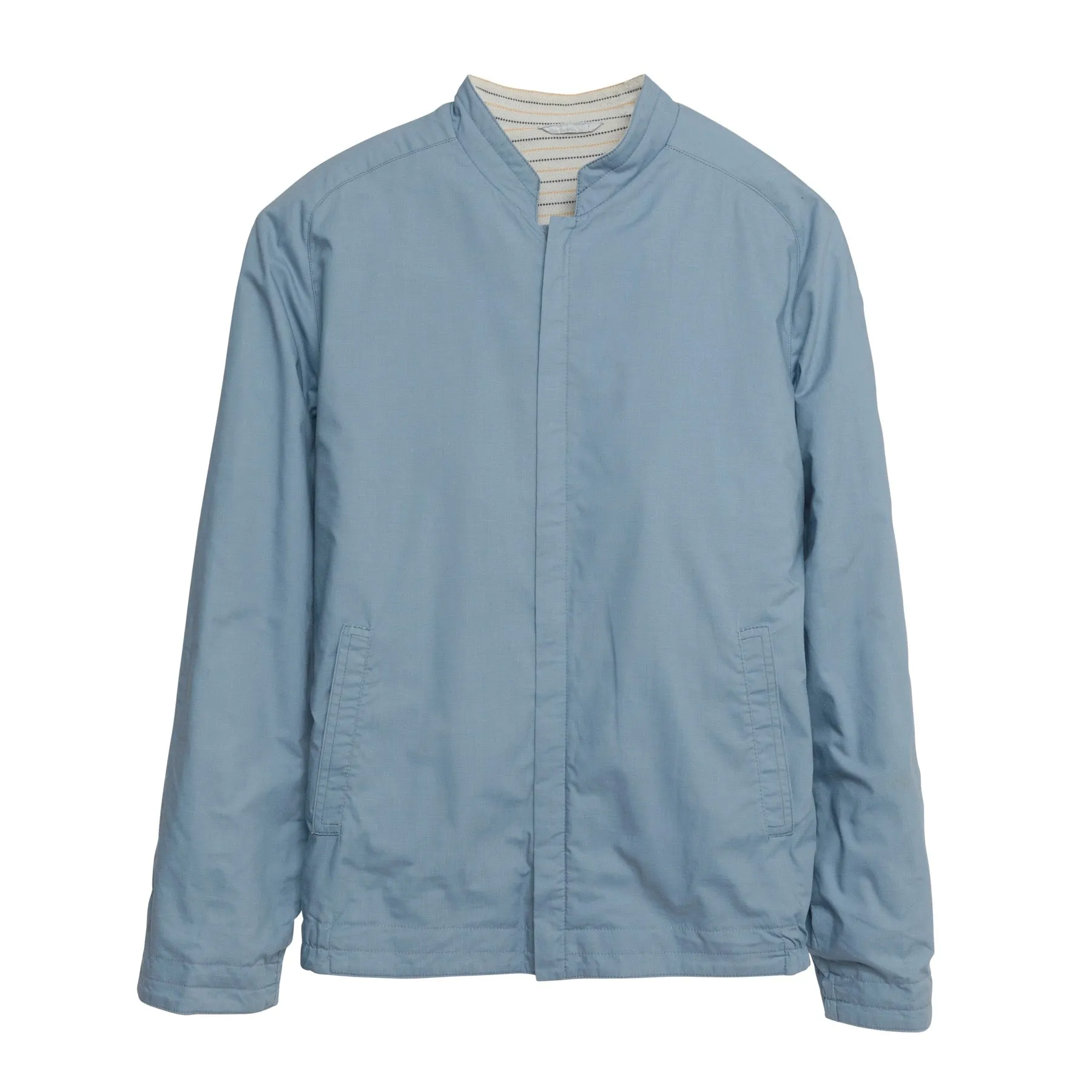 Plain Weave Saddle Sleeve Nehru Bomber