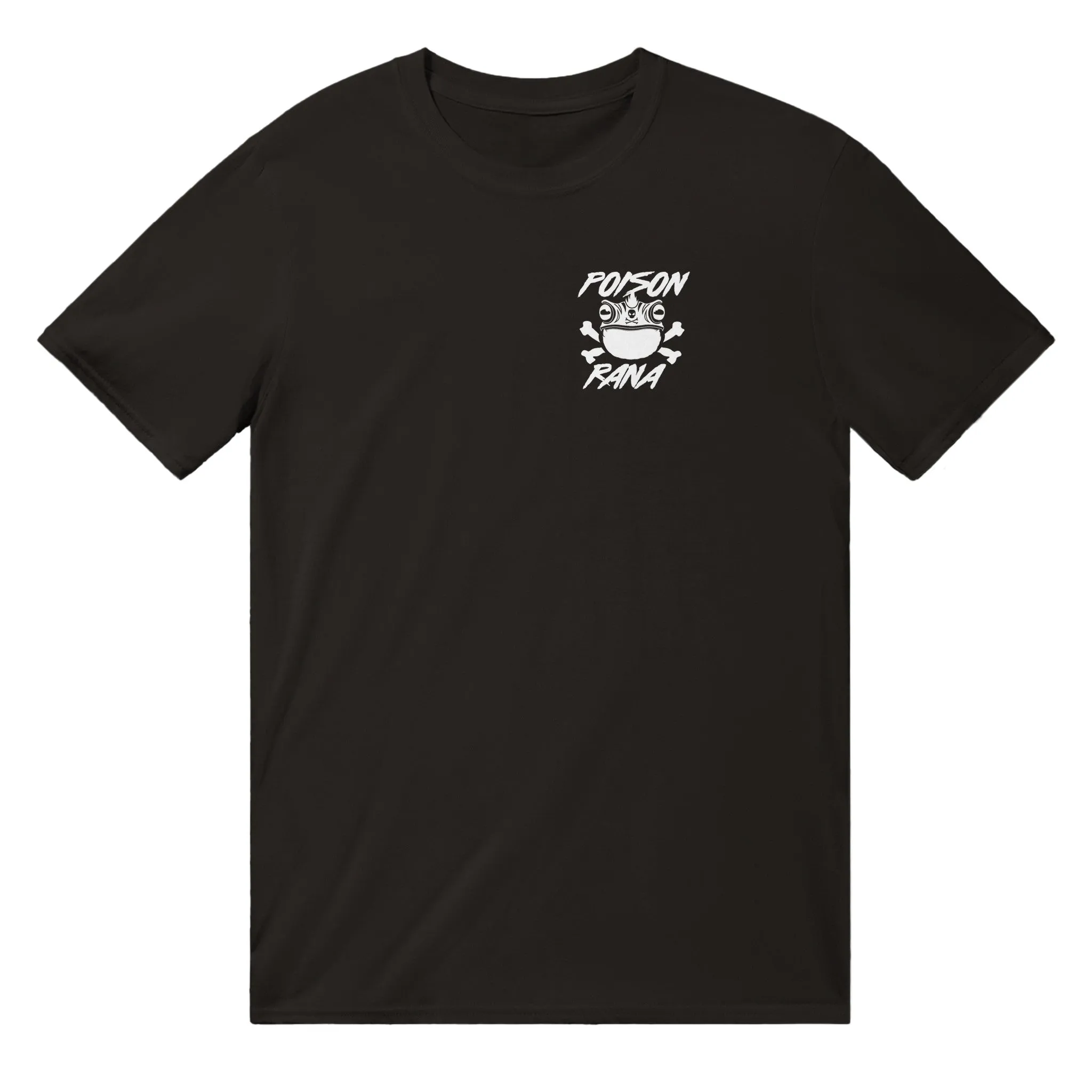 Poisonrana B/W Tee - Left Chest