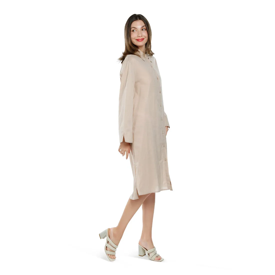 Relaxed Fit Shirt Dress
