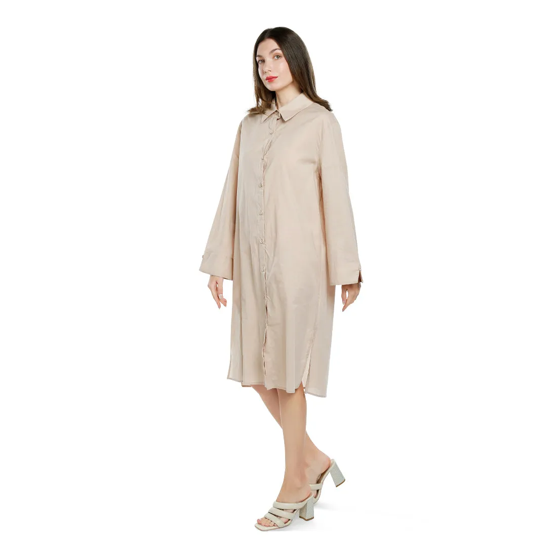 Relaxed Fit Shirt Dress