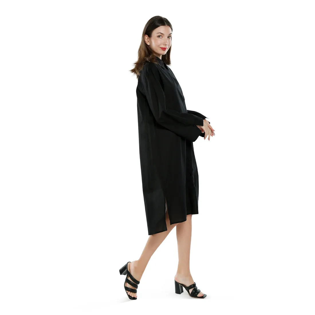 Relaxed Fit Shirt Dress