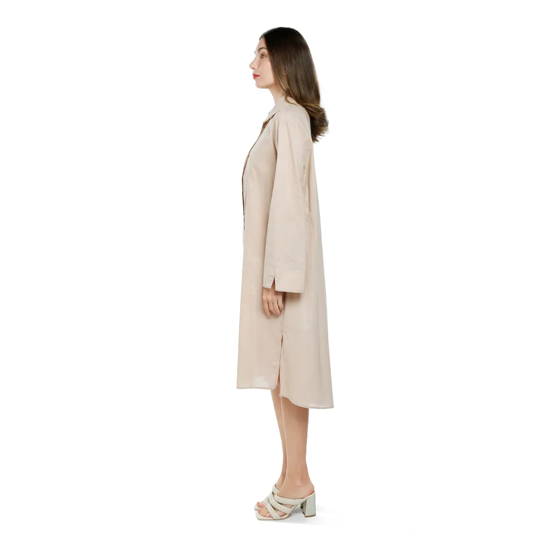 Relaxed Fit Shirt Dress