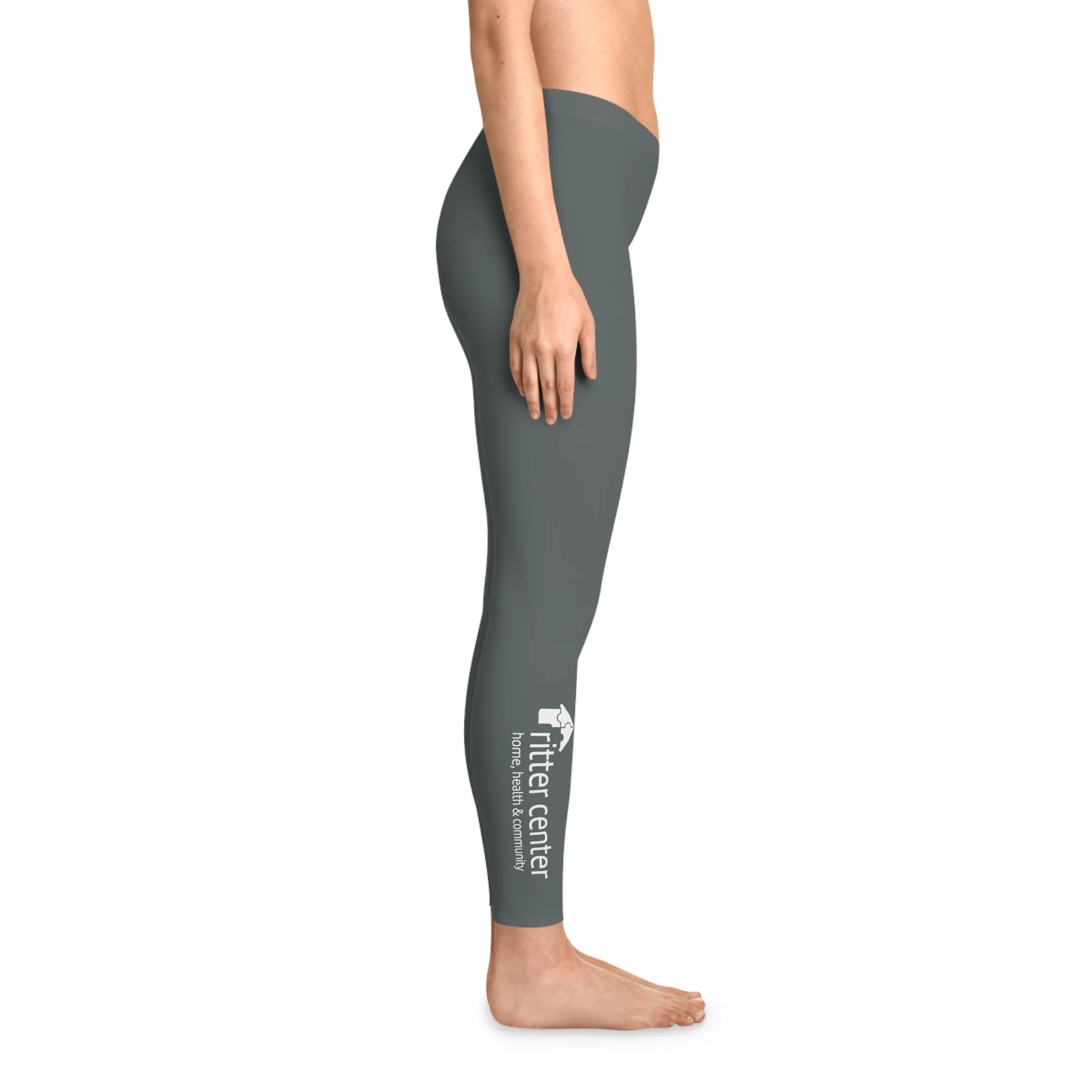 Ritter Center Gray Stretchy Leggings