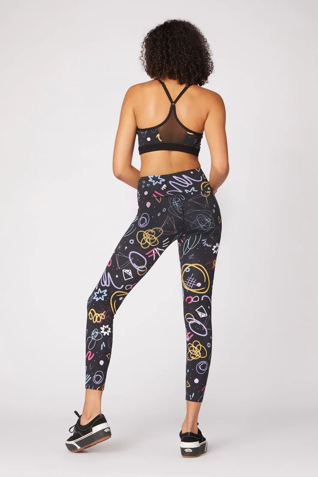 Scribble Full Length Legging