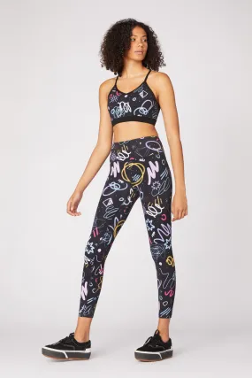 Scribble Full Length Legging
