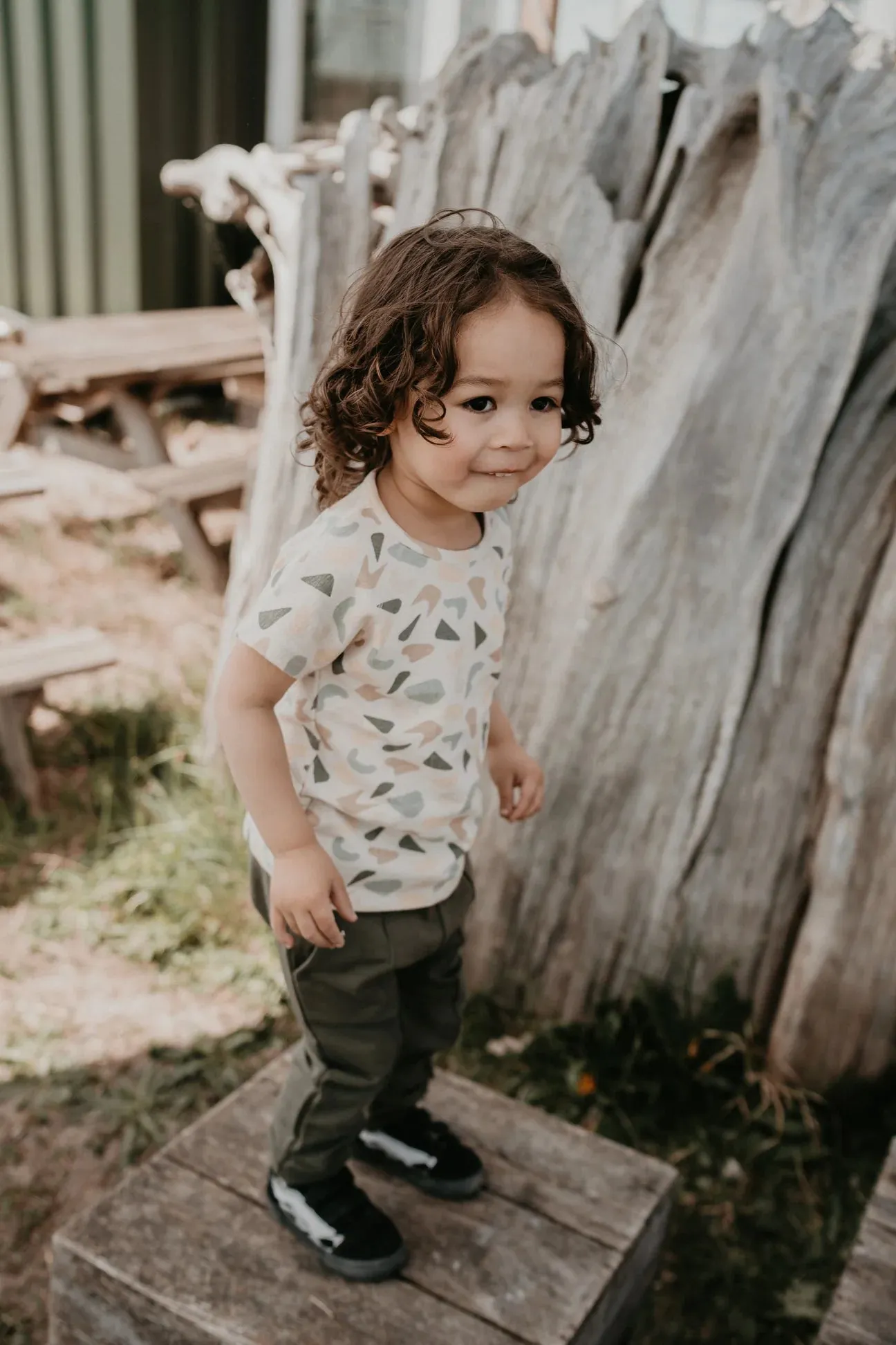 Short Sleeve T-shirt Jord- Green Water Aop