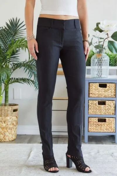 Sleek & Chic Straight-Legs