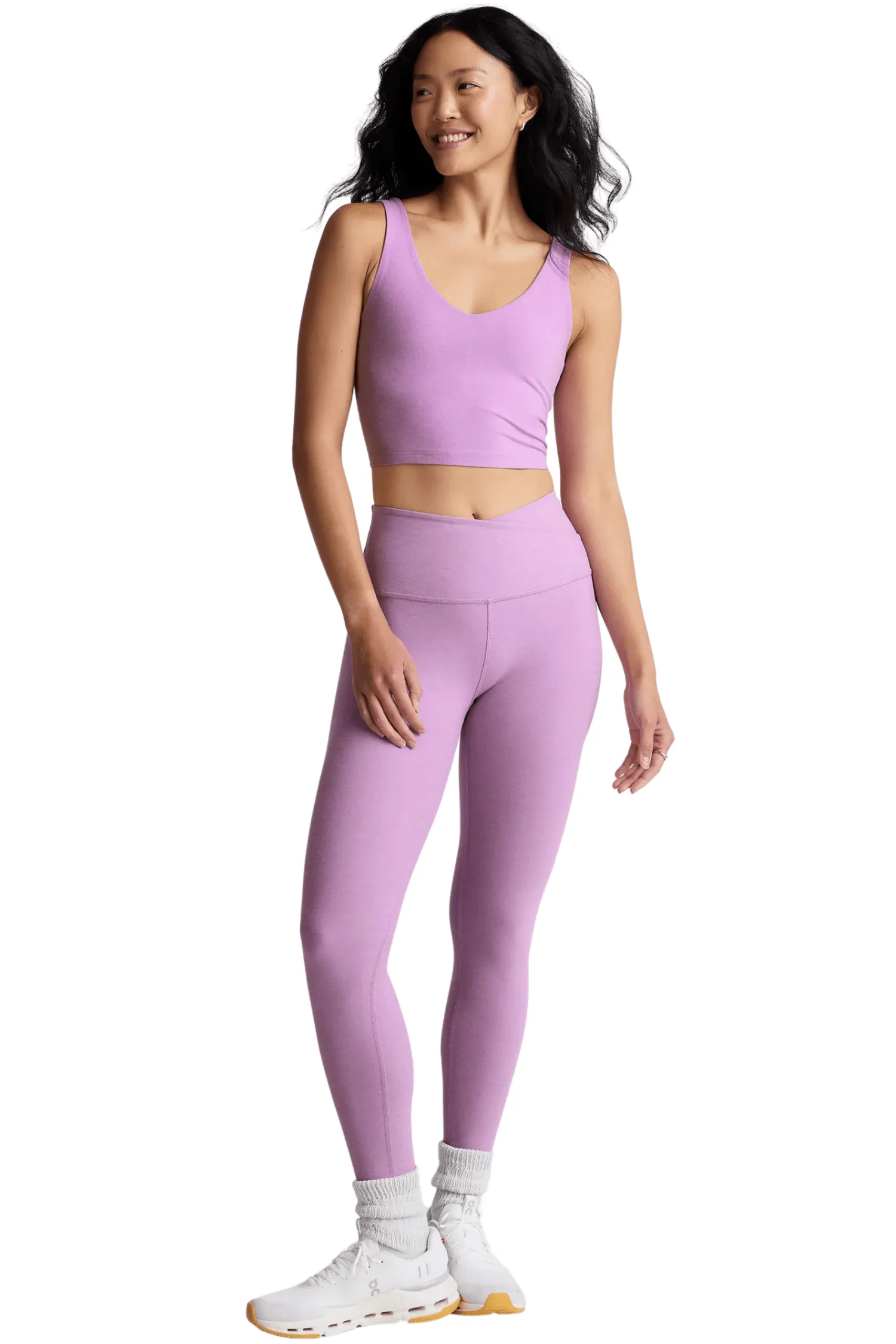 Spacedye At Your Leisure High Waisted Midi Legging