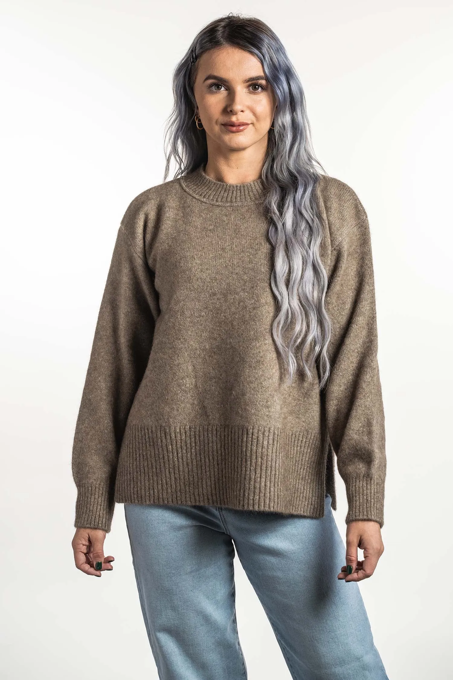 SPLIT HEM JUMPER