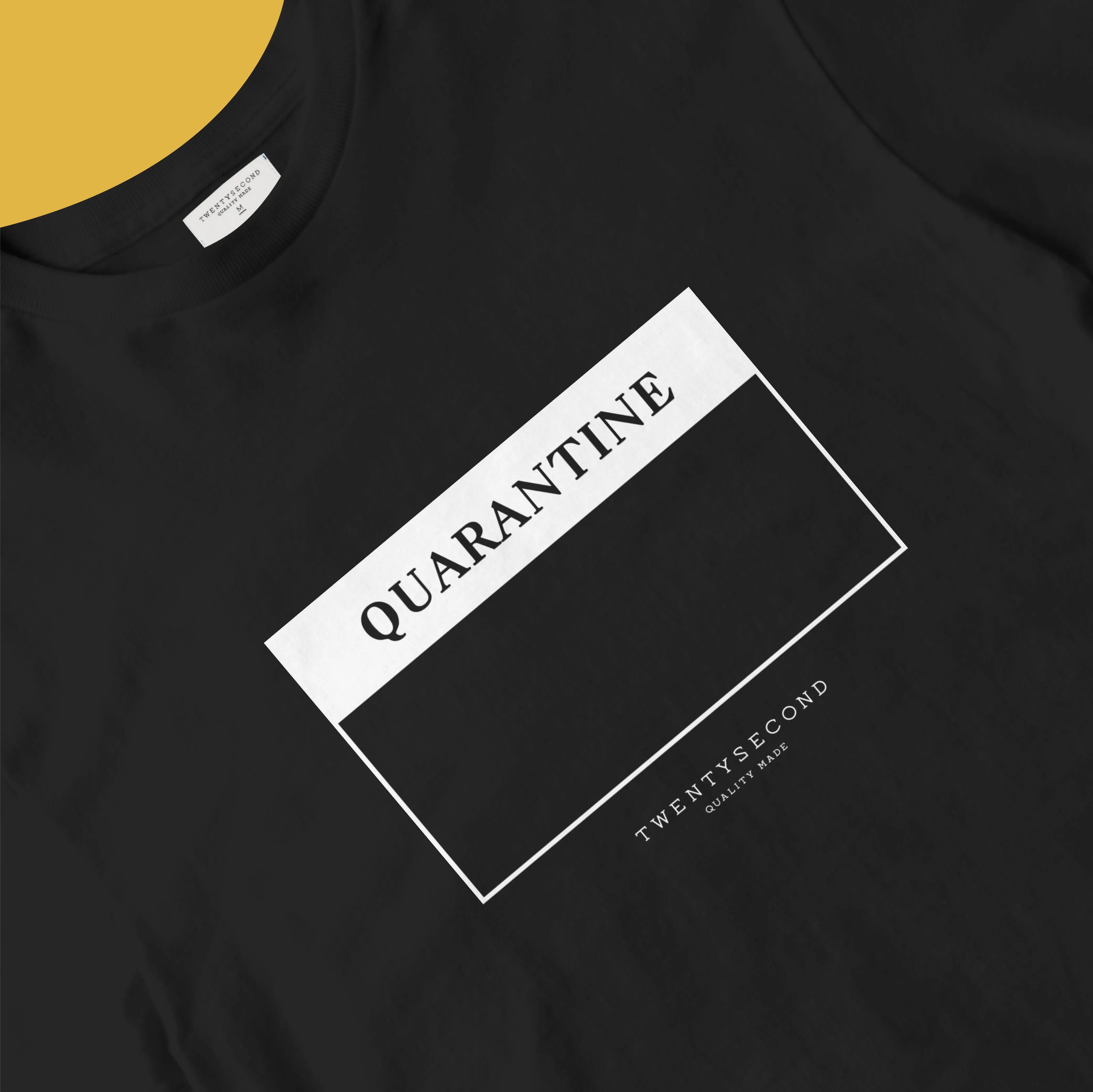 STOP THE SPREAD #3 QUARANTINE - BLACK