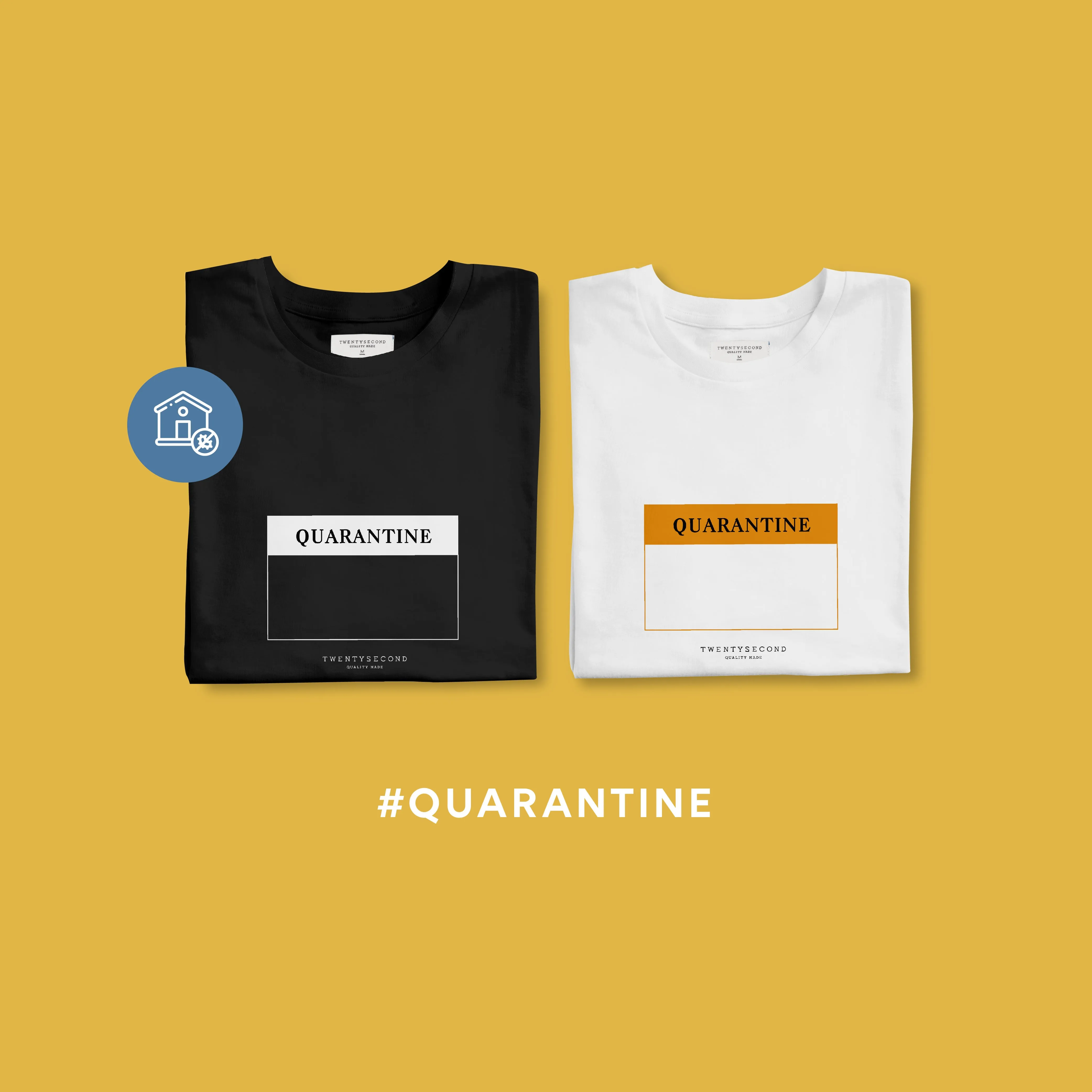 STOP THE SPREAD #3 QUARANTINE - BLACK