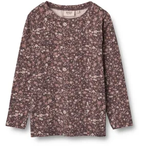 T-Shirt Manna - soft eggplant meadow
