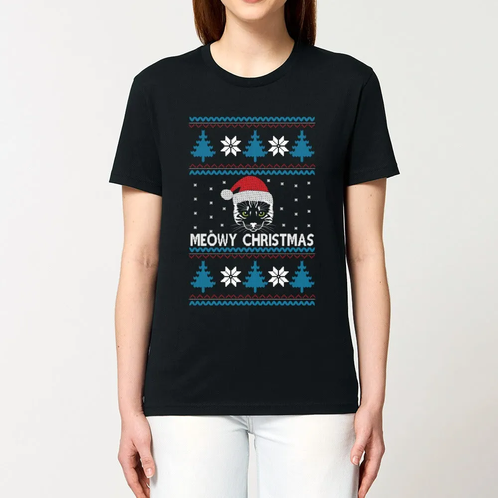 T - Shirt - Meowy Christmas 2