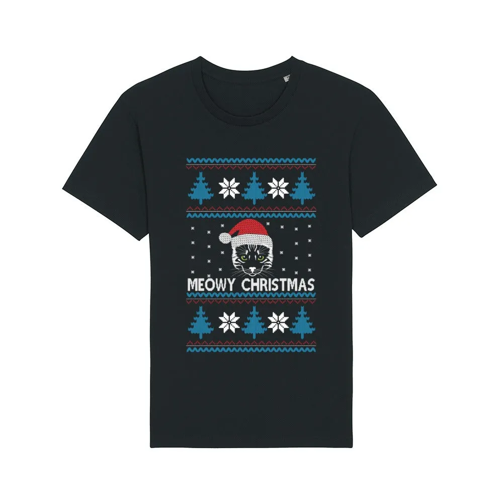 T - Shirt - Meowy Christmas 2