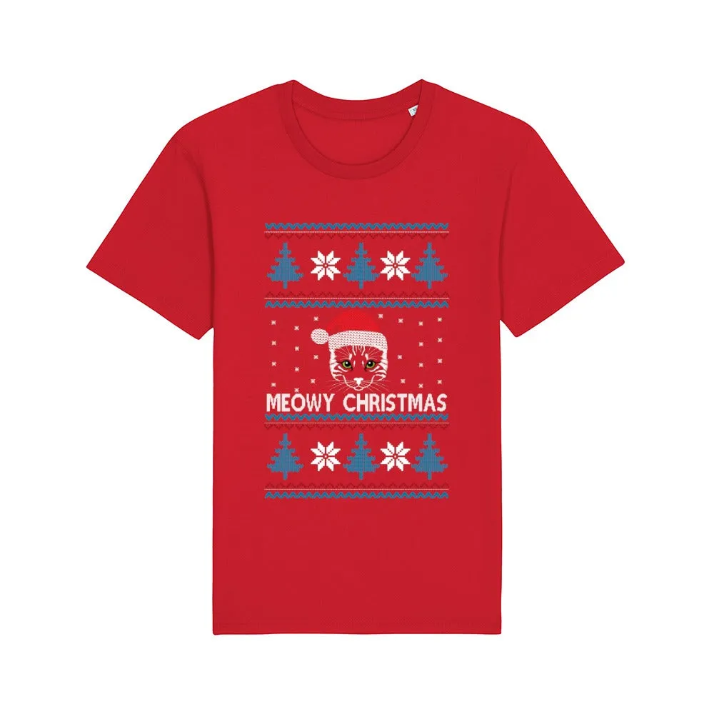 T - Shirt - Meowy Christmas 2